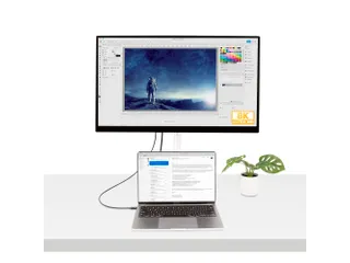 1 meter Thunderbolt 4 kabel 40Gbps, 100W Power Delivery en 4K/8K video - 5