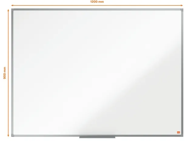 Whiteboard Nobo Classic Staal 90x120cm Retail