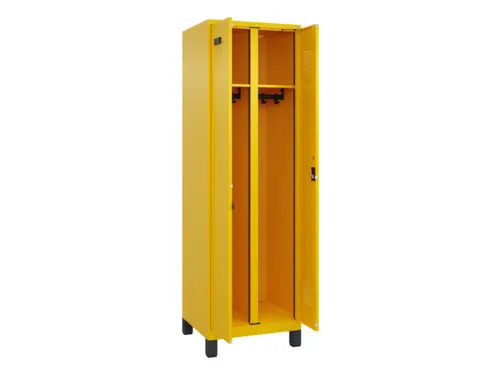 locker voor scheiding van kleding,HxBxD 1950x600x500mm,2vak
