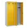 locker voor scheiding van kleding,HxBxD 1850x1200x500mm,4vak
