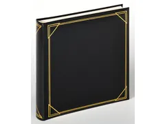 Fotoalbum walther design standaard 30x30cm 100vel zwart