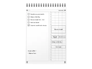 Task Manager Oxford dagplanner A5 70 vel blauw - 6