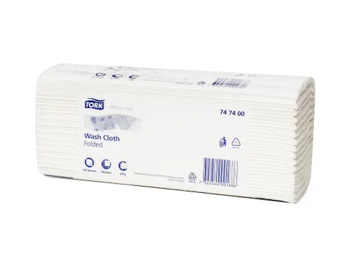Tork 747400 Advanced Gevouwen Wasdoek H3 4-laags Wit 2400 stuks