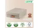 Leitz Puro Opbergdoos met deksel medium laag 8L set van 2 beige