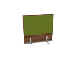 opzetpaneel bureau aanbouw achter NP-tiepolo nut BN7048-groen 600mm
