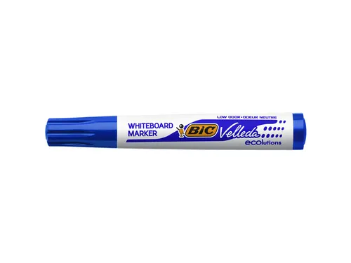 Viltstift Bic Velleda 1701 whiteboard rond large blauw