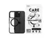 PanzerGlass CARE by Urban Combat Case Transparent w. Black Frame