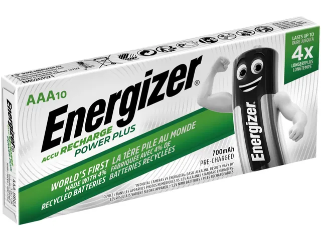 herl batt Power Plus 700 AAA/HR03/NH12 10 st