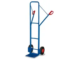 Steekwagen Staal Kratten 250kg Hxb 1600x550mm Massief Rubber Banden