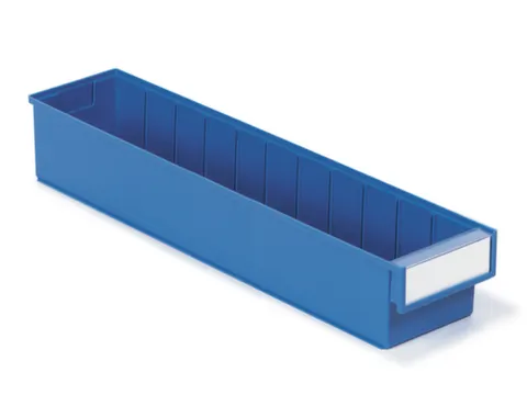 stellingbak,HxBxD 100x132x600mm,PP,blauw