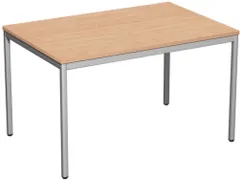 Bureau Hxbxd 720x1200x800mm Bladdecor Beuken Frame Ral 9006