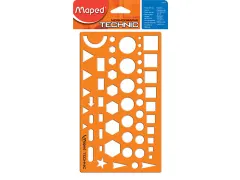 Sjabloon Diverse Figuren, Op Blister