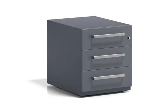mobiel ladeblok,HxBxD 495x420x565mm,3lade(n),m. beugelgreep,cil.-slot