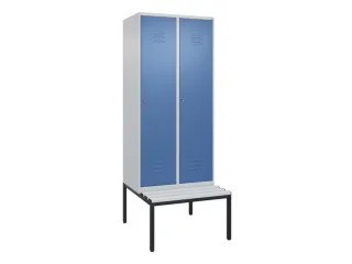locker voor scheiding van kleding,HxBxD 2120x800x815mm,2vak - 1