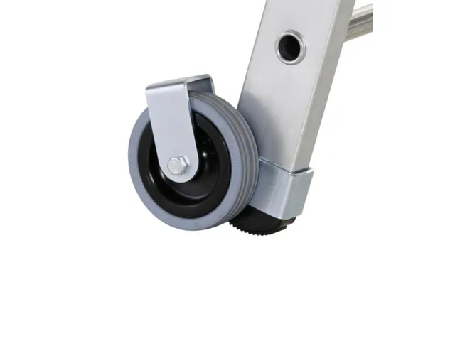 Jeu de roulettes p. plateforme de travail plastique