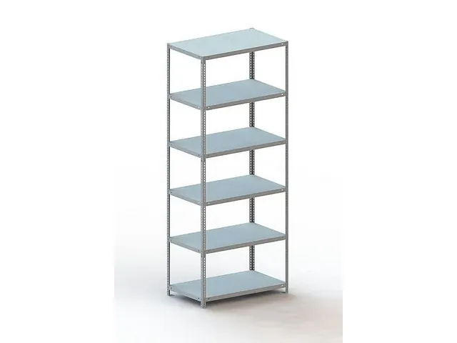 magazijnstelling,grondveld,HxBxD 2500x1004x604mm,vaklast 150kg