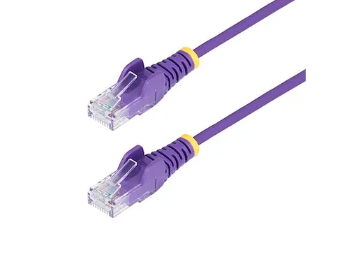 25cm Dunne CAT6 Ethernet Kabel Paars