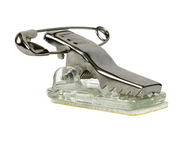 Clip met speld Europel zelfklevend voor badges