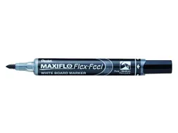Viltstift Pentel MWL5SBF Maxiflo whiteboard zwart 1-5mm