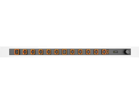 Vertiv GVHVAN122-102P02PS6-IP44, Basis, Verticaal, Zwart, 12 AC-uitgan