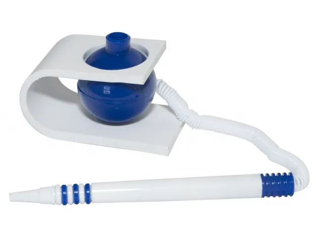 Stylofoor verticaal blauw/wit 0.7mm