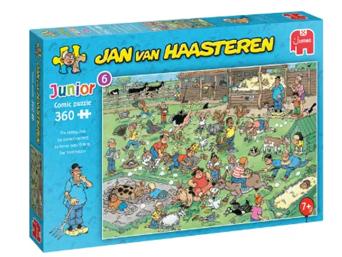 Puzzel Jan van Haasteren Junior 6 De Kinderboerderij 360 stukjes