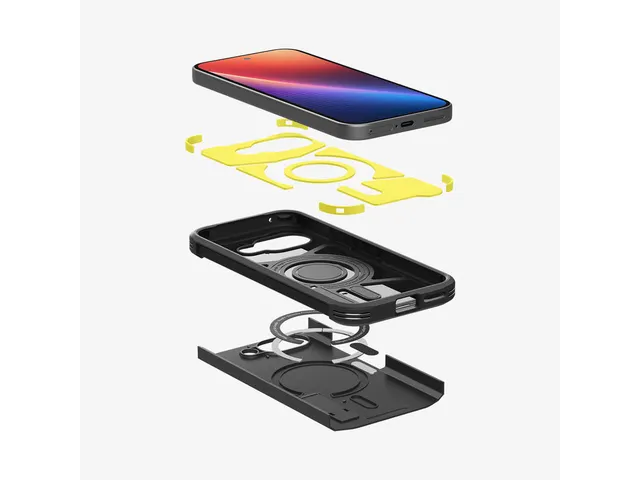 Spigen Case ACS09046 Google Pixel 9A Tough Armor MagFit zwart