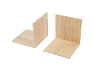 Boekensteun Creativ Company hout 15x15x15cm - 3