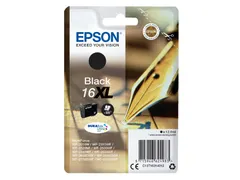 Inktcartridge Epson 16XL T1631 zwart HC C13T16314012