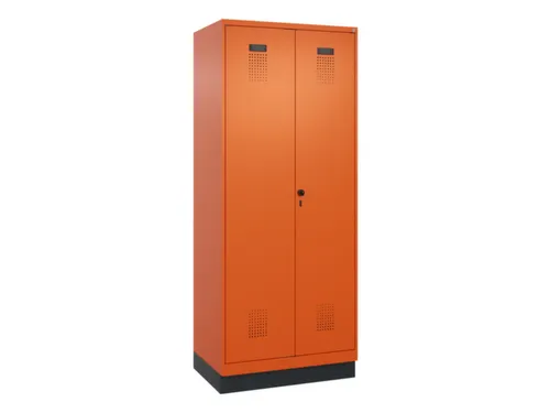 locker voor scheiding van kleding,HxBxD 1950x800x500mm,2vak