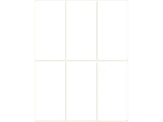 etiket Zweckform 76x39mm wit pakje a 192 etiketjes - 2