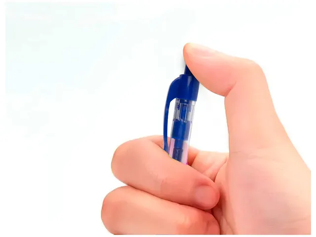 Balpen Retractable Medium Punt Blauw