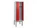 locker voor scheiding van kleding,HxBxD 2120x600x500mm,2vak