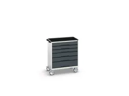 gereedschapswagen,HxBxD 965x800x550mm,4-voet/4wielen