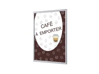 Kliklijst A1 complete set met print "Café à emporter" - 1