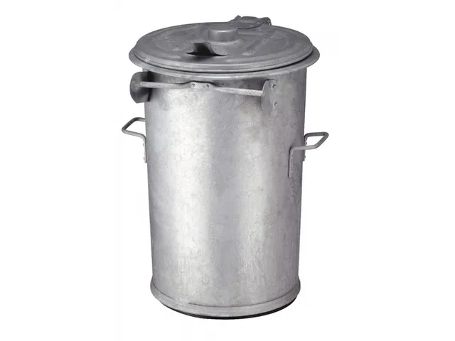 Staalverzinkte Afvalbak 110 Liter