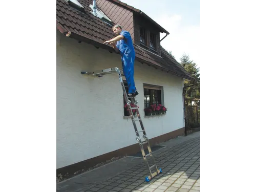 multifunctionele vouwladder,4x3,sporten,balk L 3,55m,aluminium