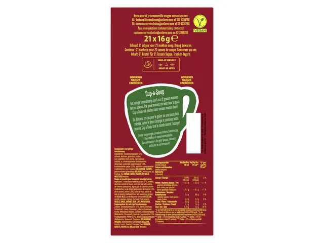 Cup-a-Soup Knorr pittige tomaat 21x175ml