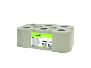 Mini Jumbo Toiletrollen 2-laags 150 meter 12 rol - 1