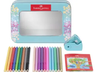 Sparkle set Faber-Castell 20x kleurpotloden en 1x mini puntenslijper - 3