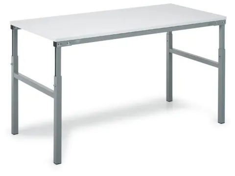 Systeem-montagetafel Esd Hxbxd 650-900x1500x700mm 300kg Ral7035