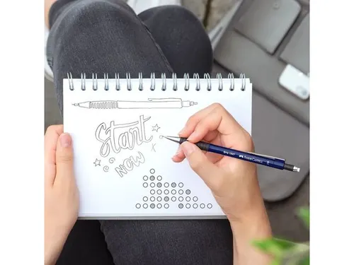 Vulpotlood Faber-Castell Grip 1345/47 0.5 en 0.7mm display a 40 stuks