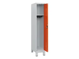 schoollocker,HxBxD 1630x300x500mm,1vak,vak B 300mm,cil.-slot,voeten