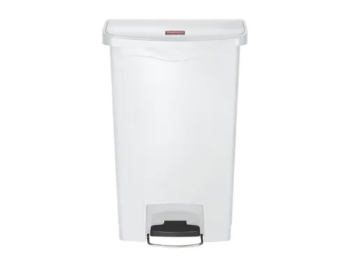 Pedaalemmer Rubbermaid Slim Jim Step On 50 Liter wit