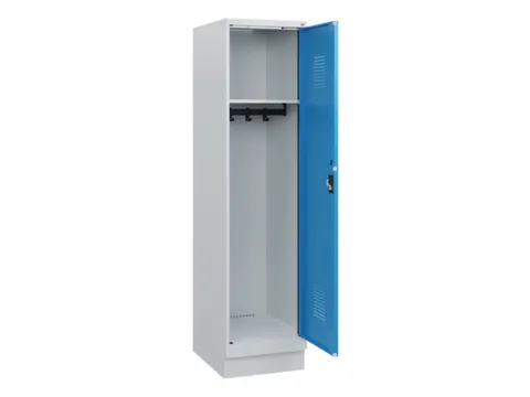 schoollocker,HxBxD 1630x400x500mm,1vak,vak B 400mm,cil.-slot,sokkel