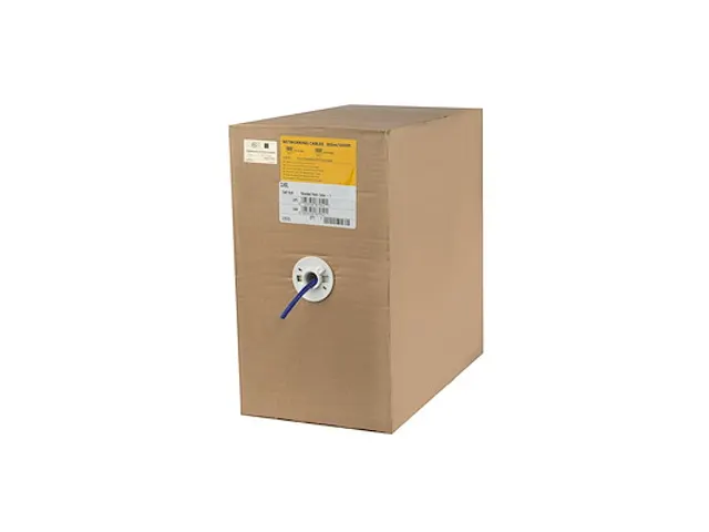 Câble Ethernet Cat6 en Vrac Torsadé Classé CM Bleu 305m