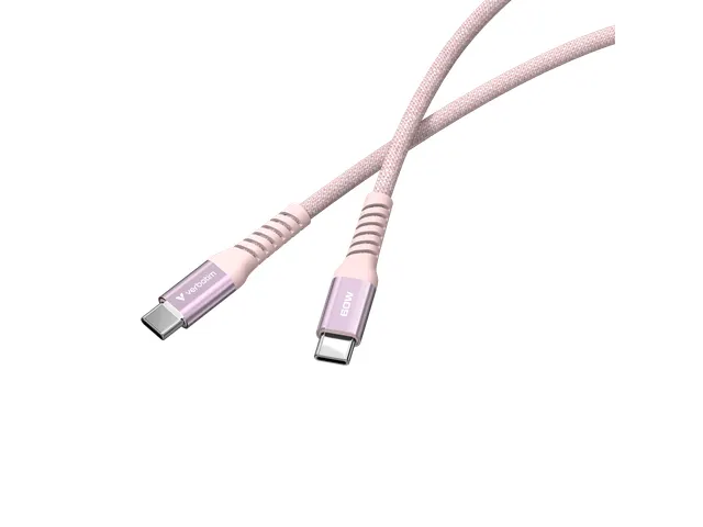 S+C Magnetische Usb-C Kabel roze 60W 31853 480Mbps 1.20m