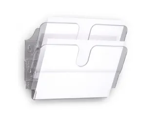 Wandfolderhouder Flexiplus 2 A4 Landscape Transparant - 2