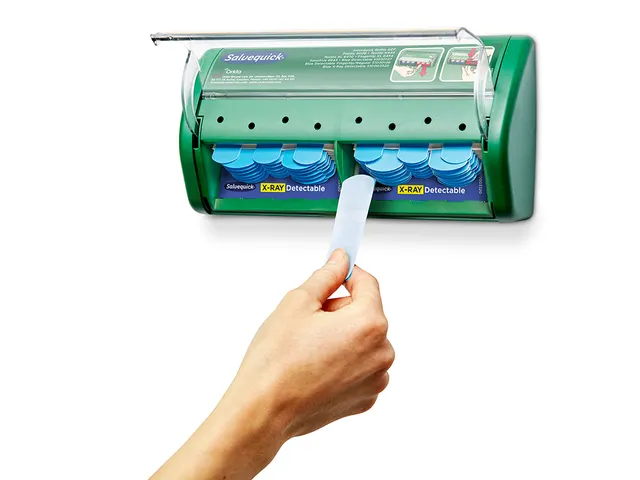 Salvequick X-Ray Detectable- pleisterautomaat 510003295 10 stuks