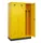locker voor scheiding van kleding,HxBxD 1950x1200x500mm,3vak